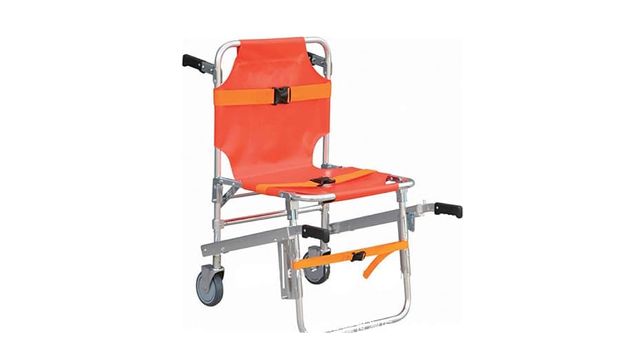 Aluminum Alloy Folding Stretcher Chair - Image 1